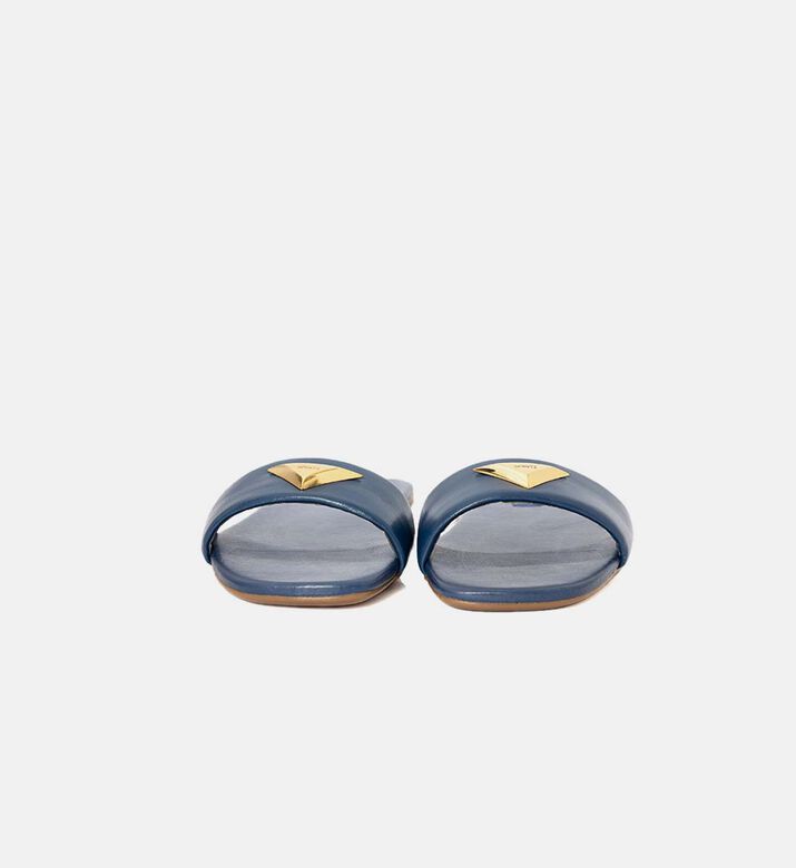 Leather Single Strap Flip Flops