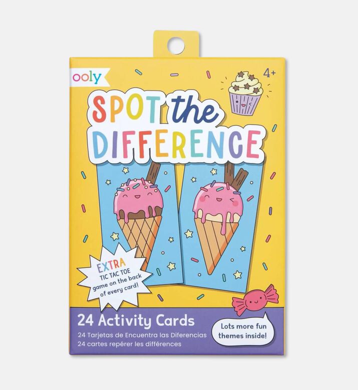 Ooly Spot The Difference Paper Games Book, Packshot View