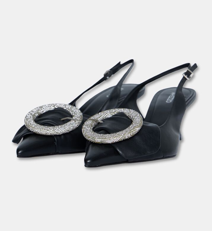 Arezzo Shoes Sndl Nap Capra, Black, Eu-40, Packshot View
