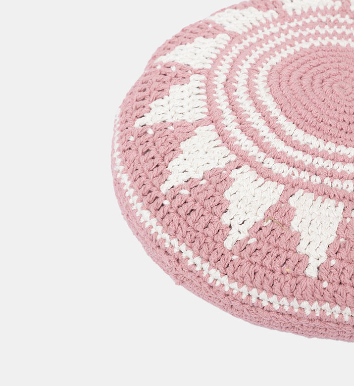 Sol Cotton Round Filled And Vaccumed Cushion