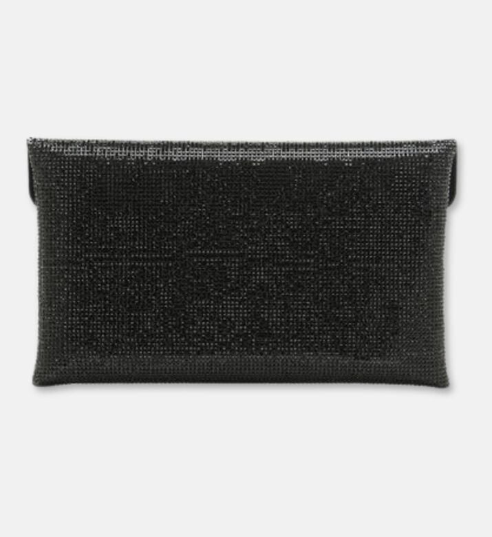 Luisa Spagnoli Iglesias Gold-tone Chain Strap Envelope-style Clutch, Packshot View