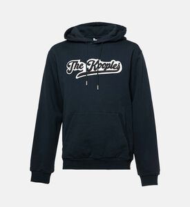 The Kooples Contrasting Applique Logo-print Hoodie, Packshot View The Kooples Contrasting Applique Logo-print Hoodie, Packshot View