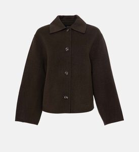 Gyoda Cropped Wool Coat