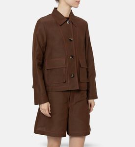 Marni Flap Pockets Button Closure Jacket, Model View