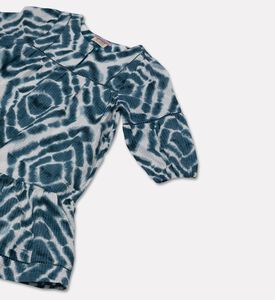 Scotch and Soda All-over Printed Ladder Tape Maxi Dress, Packshot View