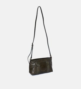 Sunny Mood Zipped Leather Shoulder Bag Sunny Mood Zipped Leather Shoulder Bag