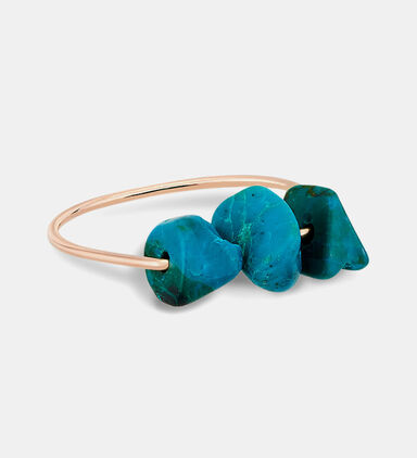 Jala Chrysocolle Gold Ring 18k