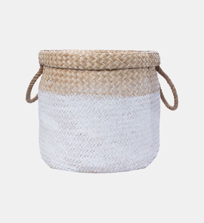 Home Deco and More Seagrass Multi-color Basket, Packshot View