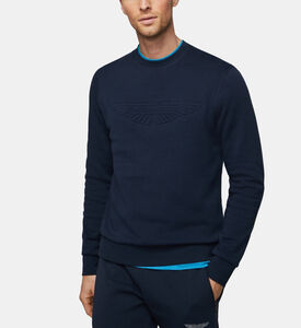 Aston Martin Embossed Logo Sweater
