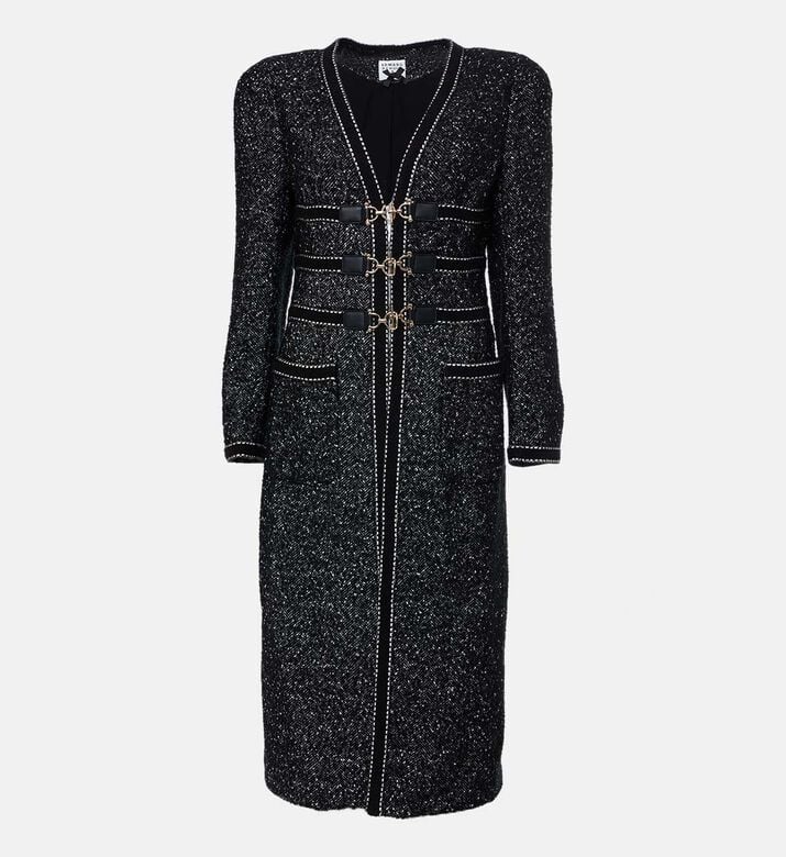 Tweed Longline Buckle Jacket Tweed Longline Buckle Jacket