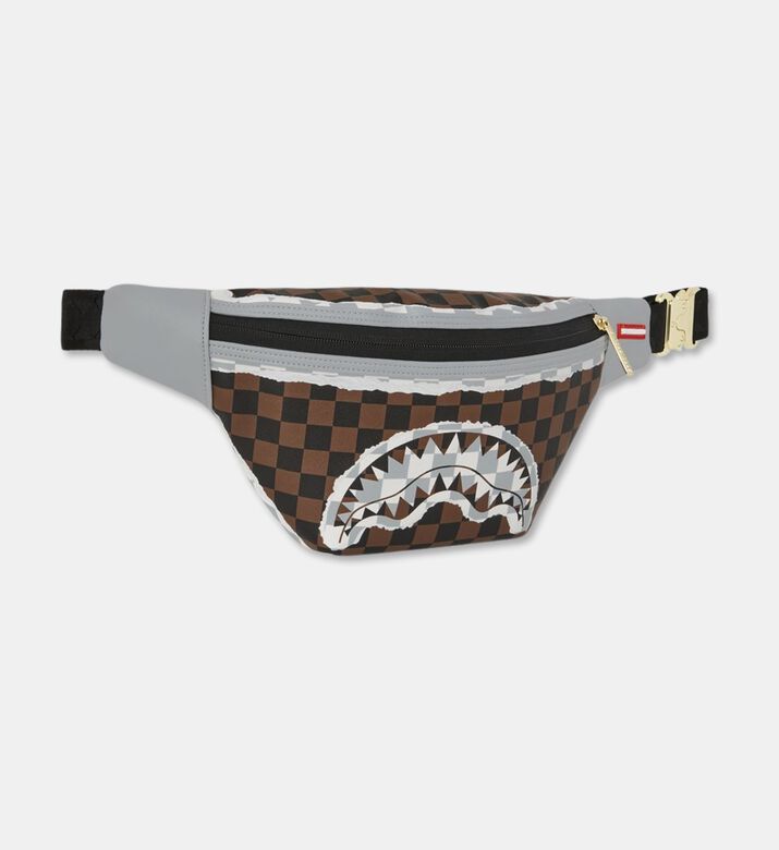 Sprayground Tear Check Pattern Crossbody Bag, Packshot View