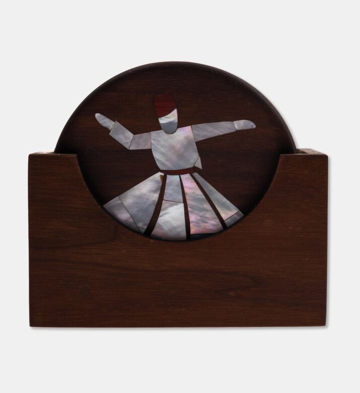 Darmisak Oriental Darawish 6-piece Coaster, Packshot View