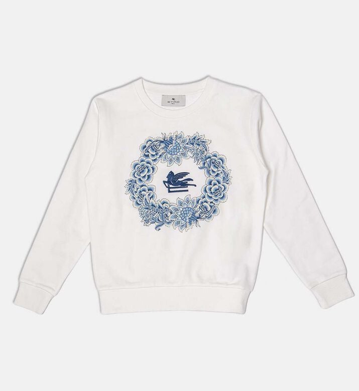 Cotton Floral-print Regular-fit T-shirt