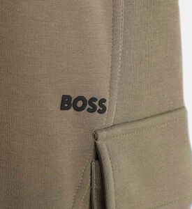 بنطال قطني متشابك من الجانبين