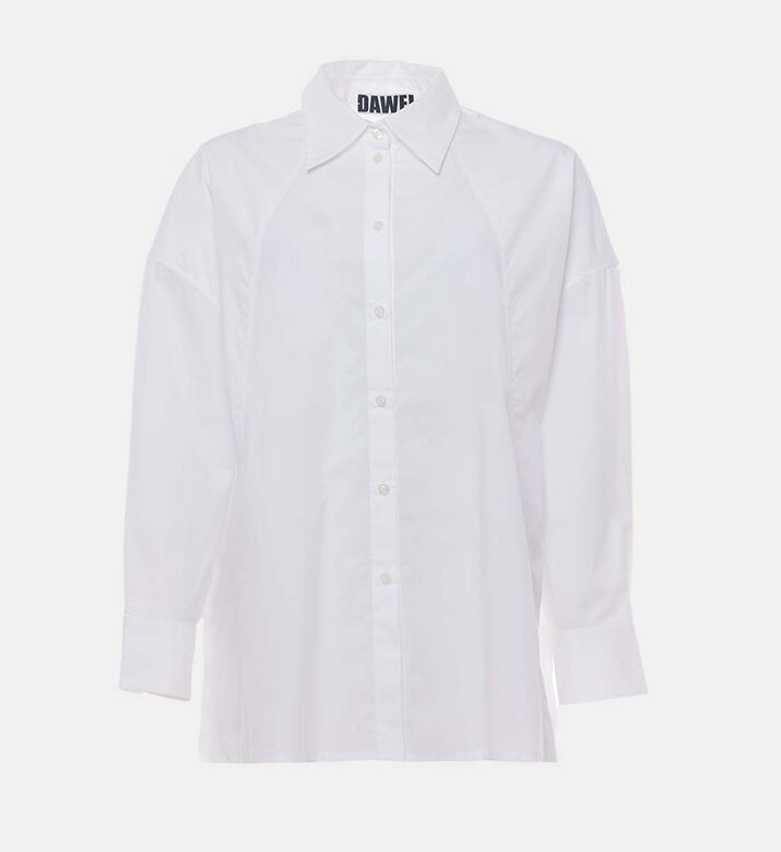 Dawei Oversized Long-sleeve Shirt, Packshot View