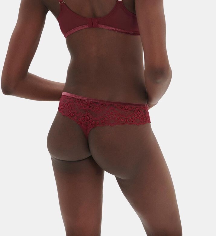 Scenario Embroidered Lace Tangas