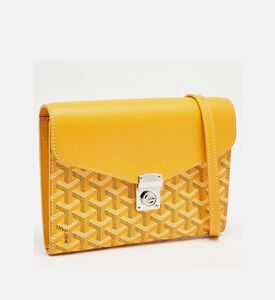 محفظة شيبر جلد كانفاس مطلي بالغواردين من غويار مملوكة مسبقًا