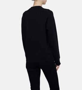 سويت شيرت ديفل كوين مزين بأحجار الراين