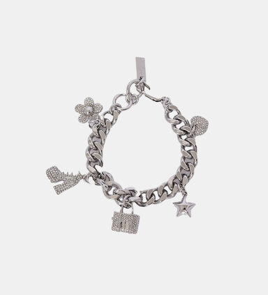 The Pave Mini Icon Charm Bracelet