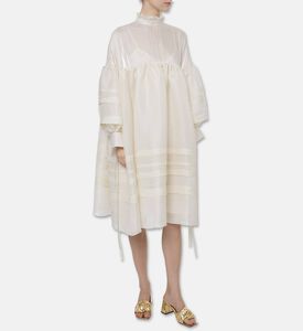 Anouki Ribbons Ruffle Mini Dress, Model View