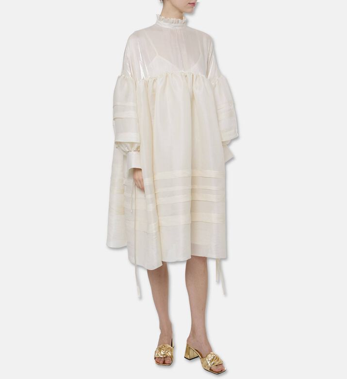 Anouki Ribbons Ruffle Mini Dress, Model View