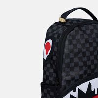 Checkered Shark Backpack
