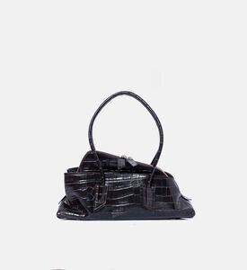 La Passeggiata Small Crocodile-printed Top Handle Bag La Passeggiata Small Crocodile-printed Top Handle Bag
