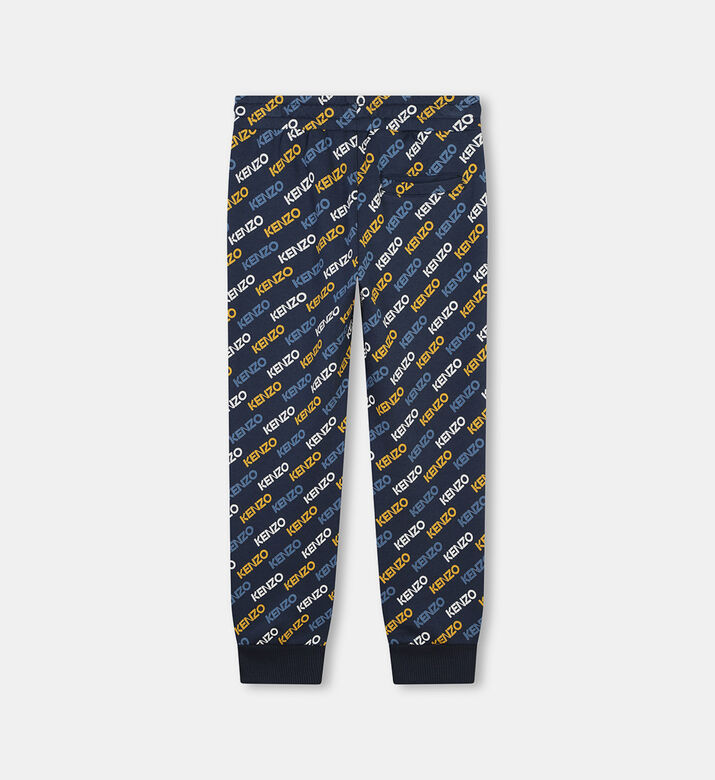 All-over Logo Print Pants