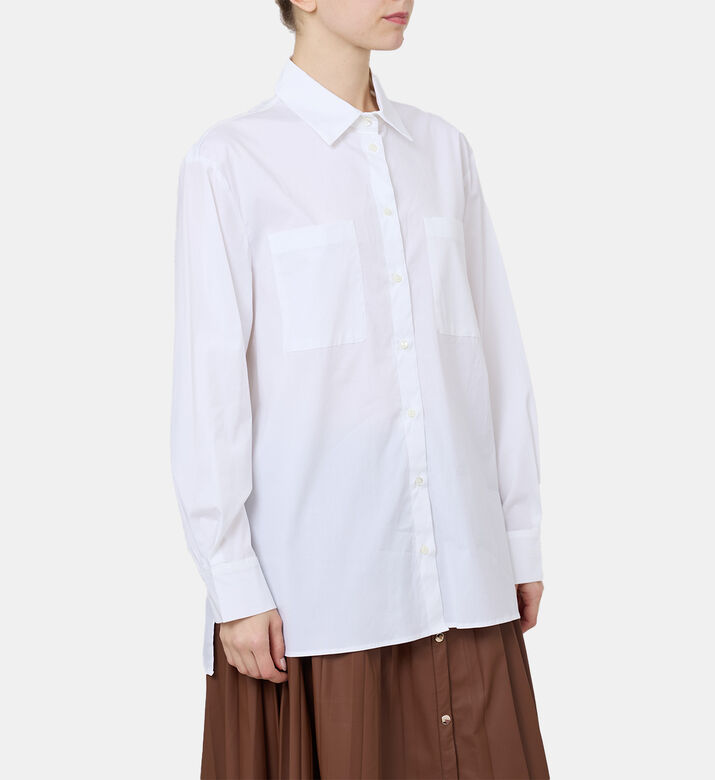 Buttoned Classic Collar Shirt