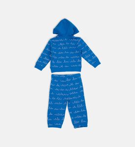 طقم بقصة عادية بطبعة على كامله