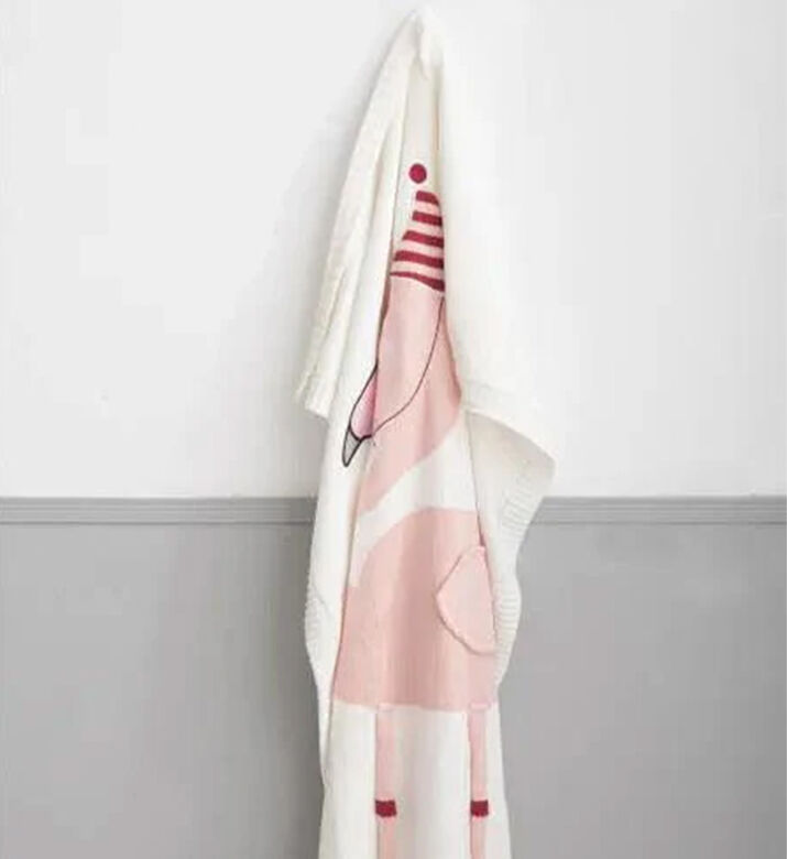 بطانية فلامنغو قطن مخصصة