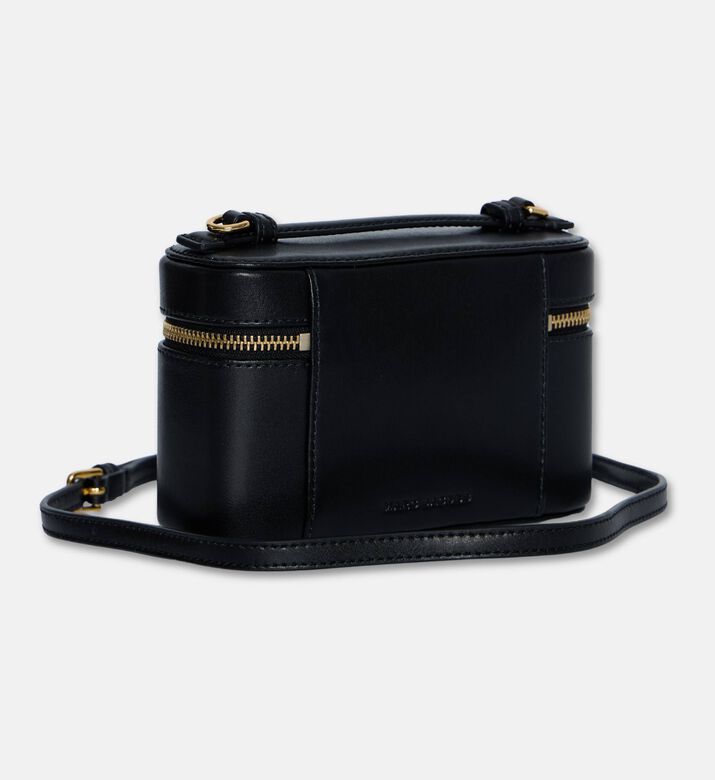 Marc Jacobs Leather Vanity Crossbody Bag, Black, Packshot View