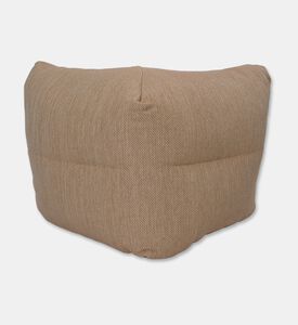 Home Deco and More Nirvana Quick-dry Fabric Corner Chair, Orange, Packshot View