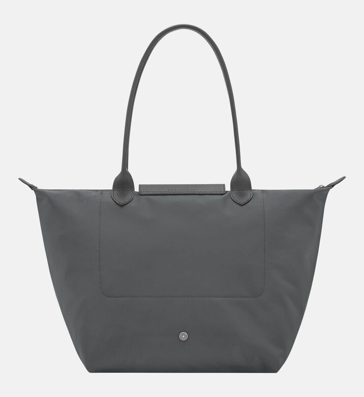 Longchamp Foldable Nylon Top-handle Tote Bag, Anthracite, Packshot View