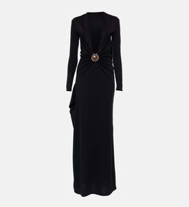 Christopher Esber Buckle-detail Long-sleeve Dress, Packshot View