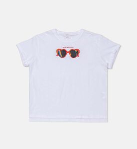 Heart-shaped Sunglasses Graphic T-shirt