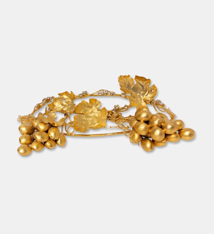 Edmond Moussallem Gold-plated Grapevine Swarovski Embellished Belt, Packshot View