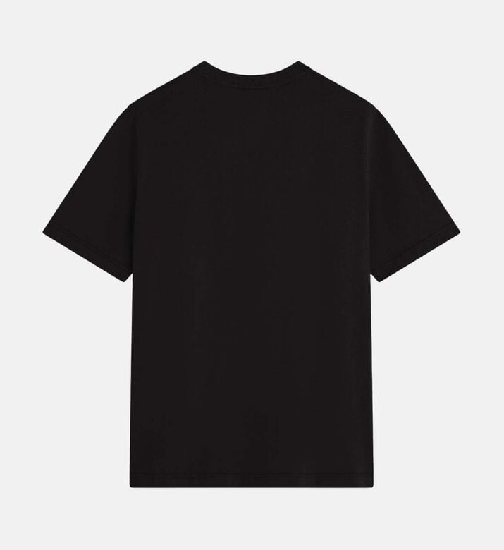 Casual Fox-embroidery T-shirt