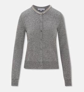 Carter and White Dara Embelished Cashmere Cardigan, Packshot View