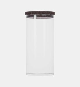 برطمان تخزين ناتشور زجاجي بغطاء فلين