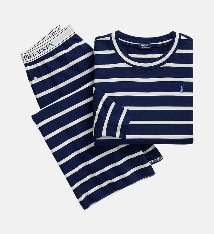Polo by Ralph Lauren Striped Long-sleeve Pajama Set, Packshot View