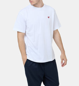 تيشيرت بتطريز طائر سلام