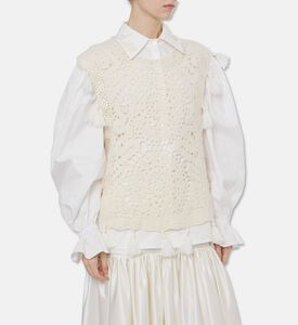 Anouki Embellished Poplin Shirt, Model View
