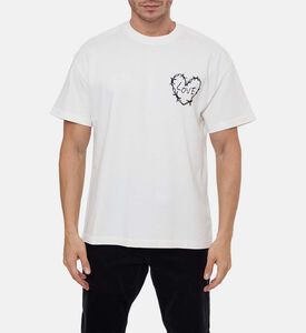 Zadig et Voltaire Heart-print Short-sleeve T-shirt, Model View
