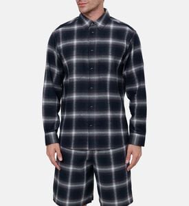 Plaid Pattern Button Down Shirt Plaid Pattern Button Down Shirt