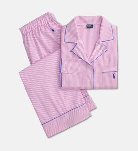 Polo by Ralph Lauren Contrast Piped Long-sleeve Pajama Set, Packshot View