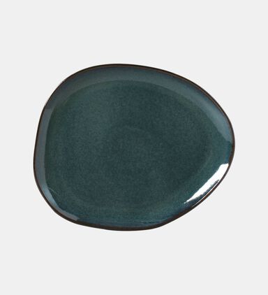 Organic Stoneware Oval Dinner Plate
