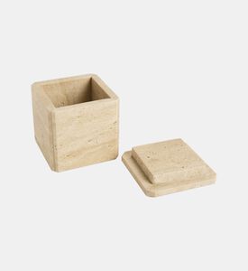 صندوق ترافرتين حجر