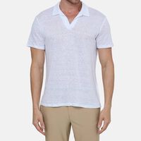 Open Collar Polo Shirt
