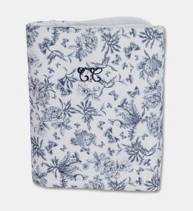 Tartine et Chocolat Reversible Baby Blanket, Blue, Packshot View